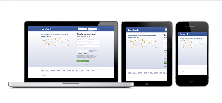 Facebook is not Optimized for Mobile